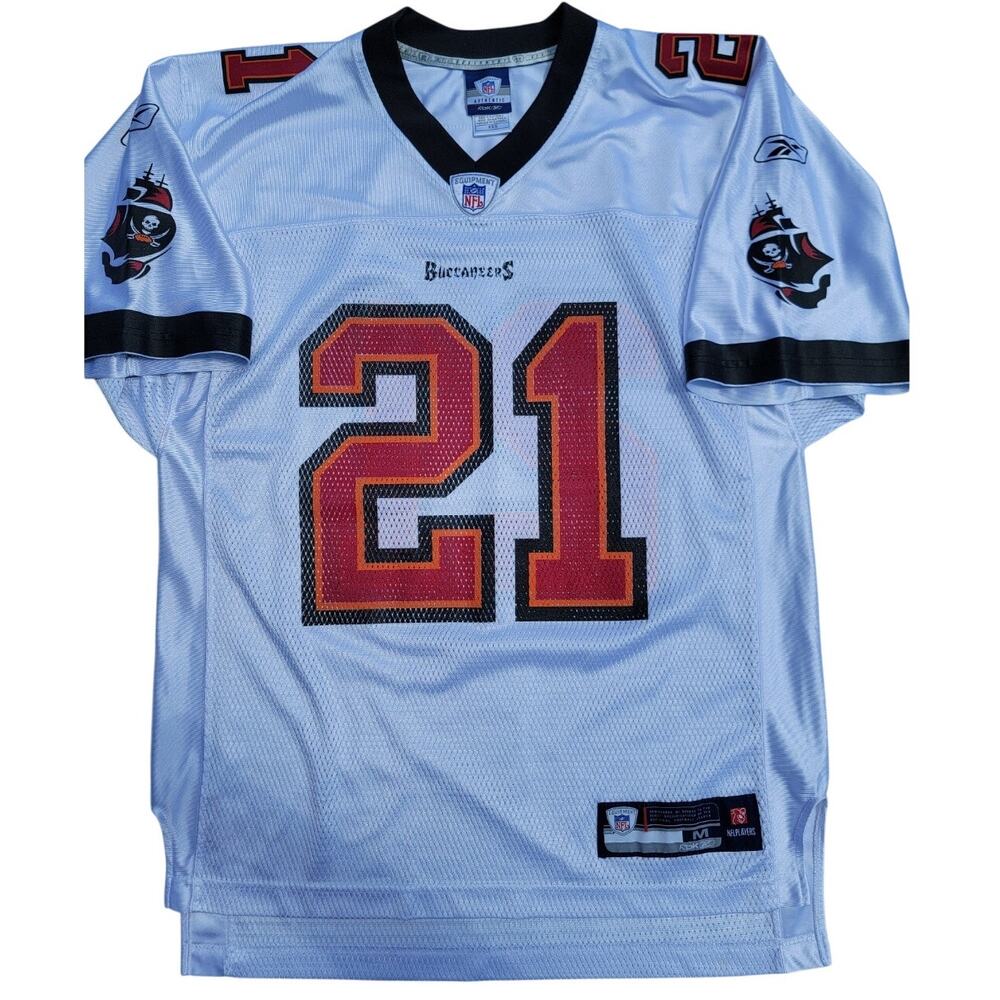 Reebok NFL Tino Piscitelli #21 Tampa Bay Bucs Football Jersey Men’s M